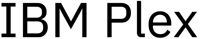 IBM Plex